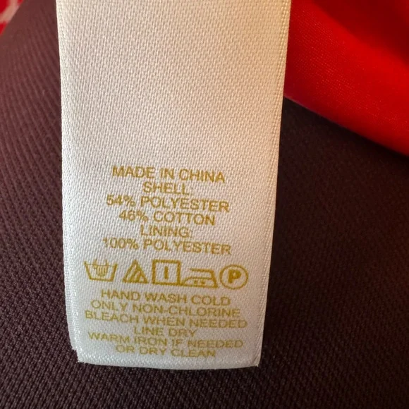 KATE SPADE NEW YORK Red and White Polka Dot Fit & Flare Jacquard Dress - Picture 5 of 5